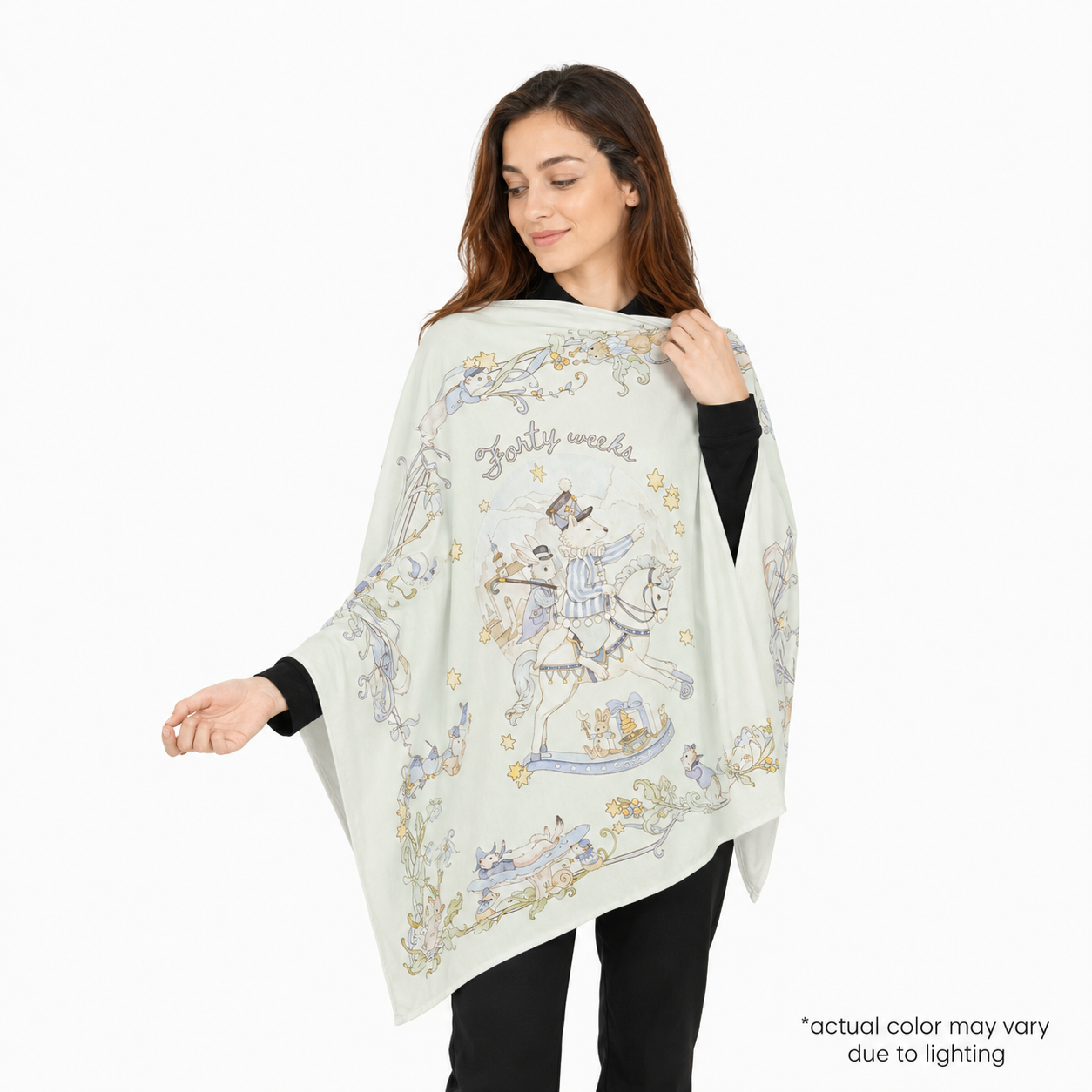 Atelier Collection Maternity Nursing Cover Printed